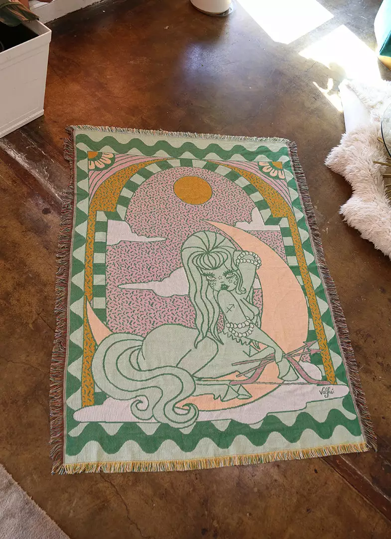 Valfré New Celestial Sagittarius Woven Blanket 6 Valfré New Celestial Sagittarius Woven Blanket