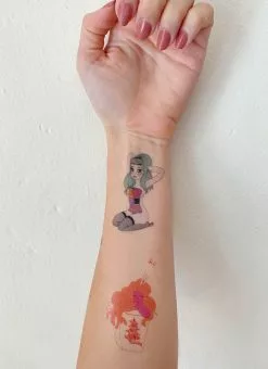 Valfré Take Out Temporary Tattoo New