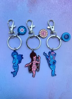 Valfré Celestial Cancer Keychain