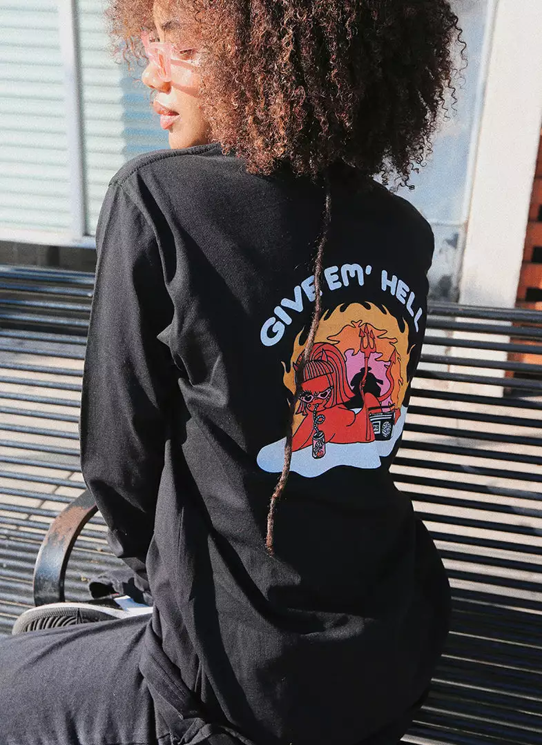 Valfré Give Em' Hell Long Sleeve Top 5 Valfré Give Em' Hell Long Sleeve Top