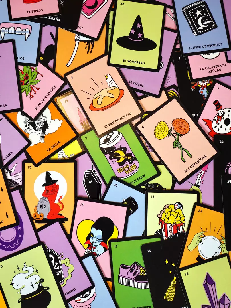 Valfré Spooky Loteria Game 12 Valfré Spooky Loteria Game