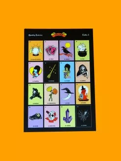 Valfré Spooky Loteria Game 19 Valfré Spooky Loteria Game