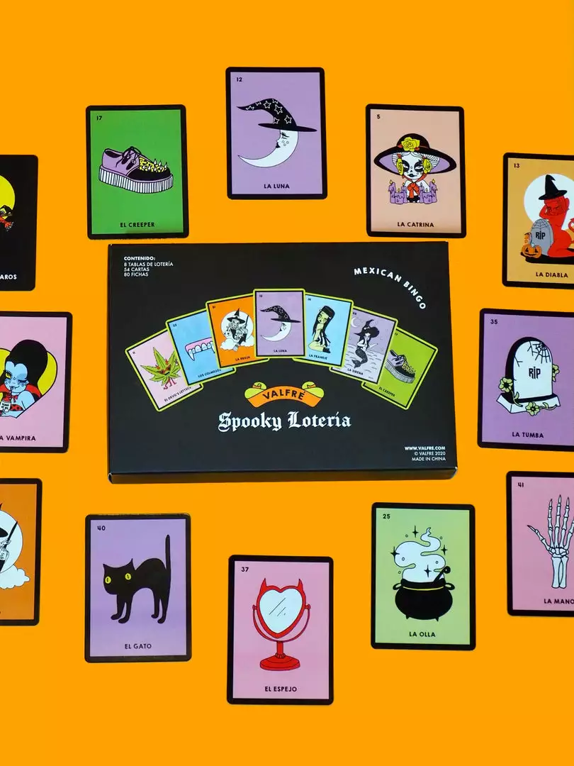 Valfré Spooky Loteria Game 11 Valfré Spooky Loteria Game