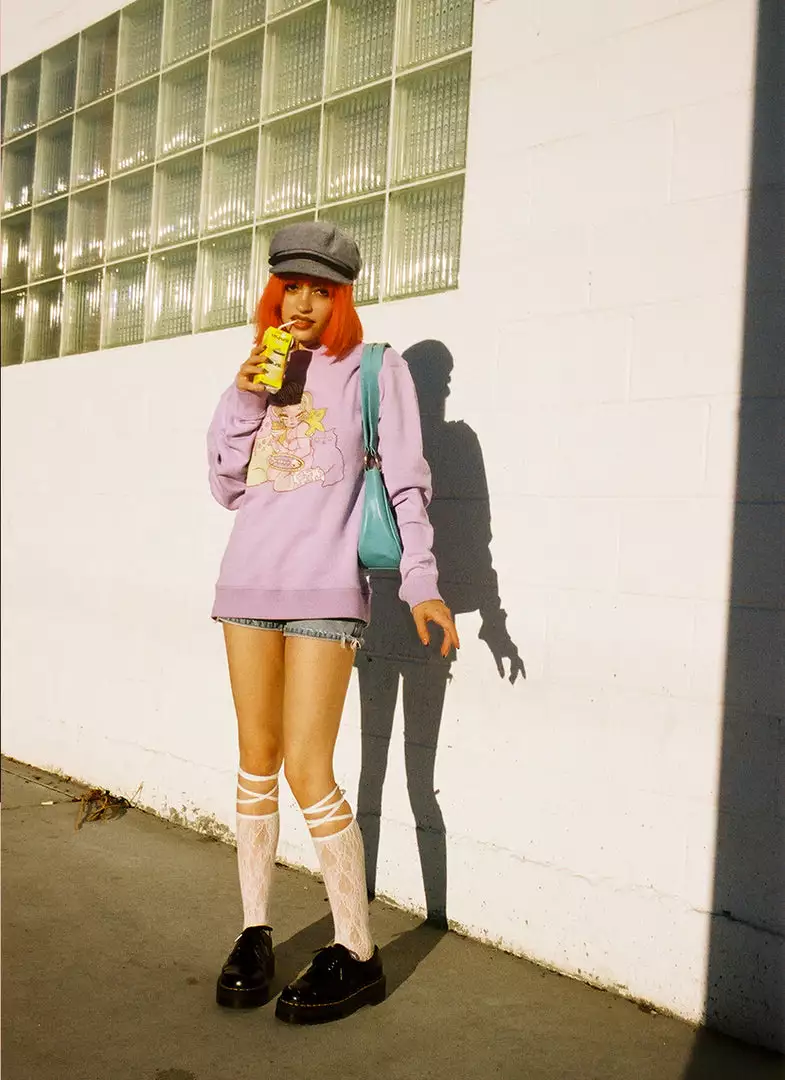 Valfré Cat Lady Crew Neck Sweatshirt New 7 Valfré Cat Lady Crew Neck Sweatshirt New