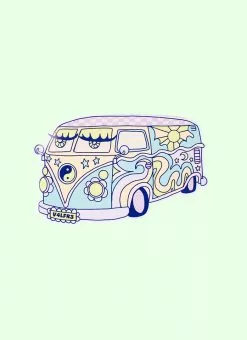 Valfré Kombi Bumper Sticker New